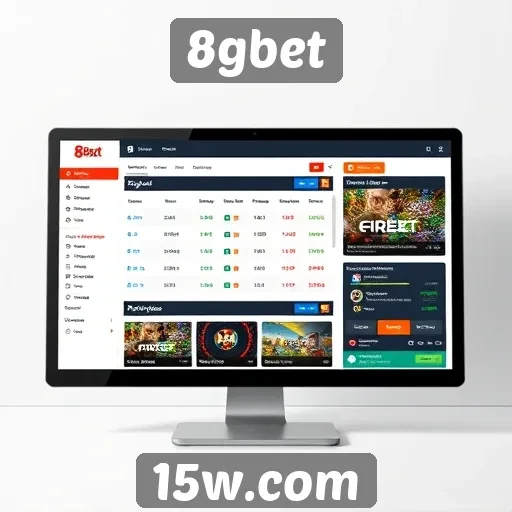 Experiência do usuário na interface do 8gbet